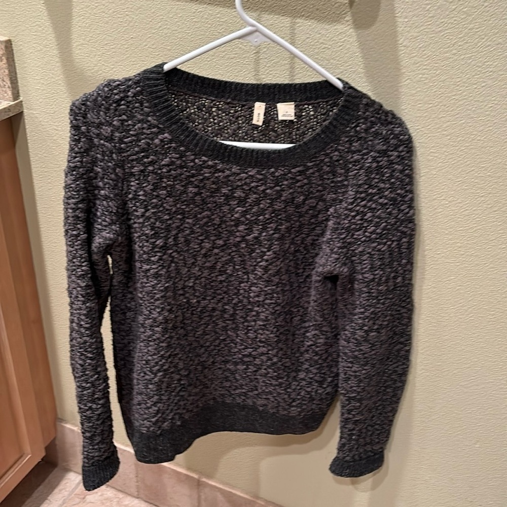 Moth woman's grey and dark grey cool sweater